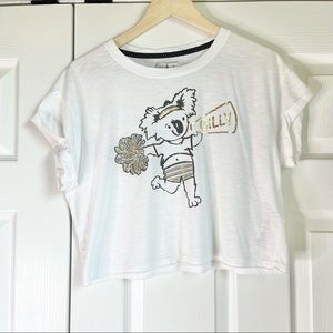 Gilly Hicks Koala Logo Shirt Cheerleader